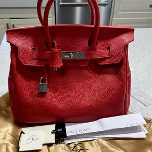 Red Teddy Blake 12” Caty silver